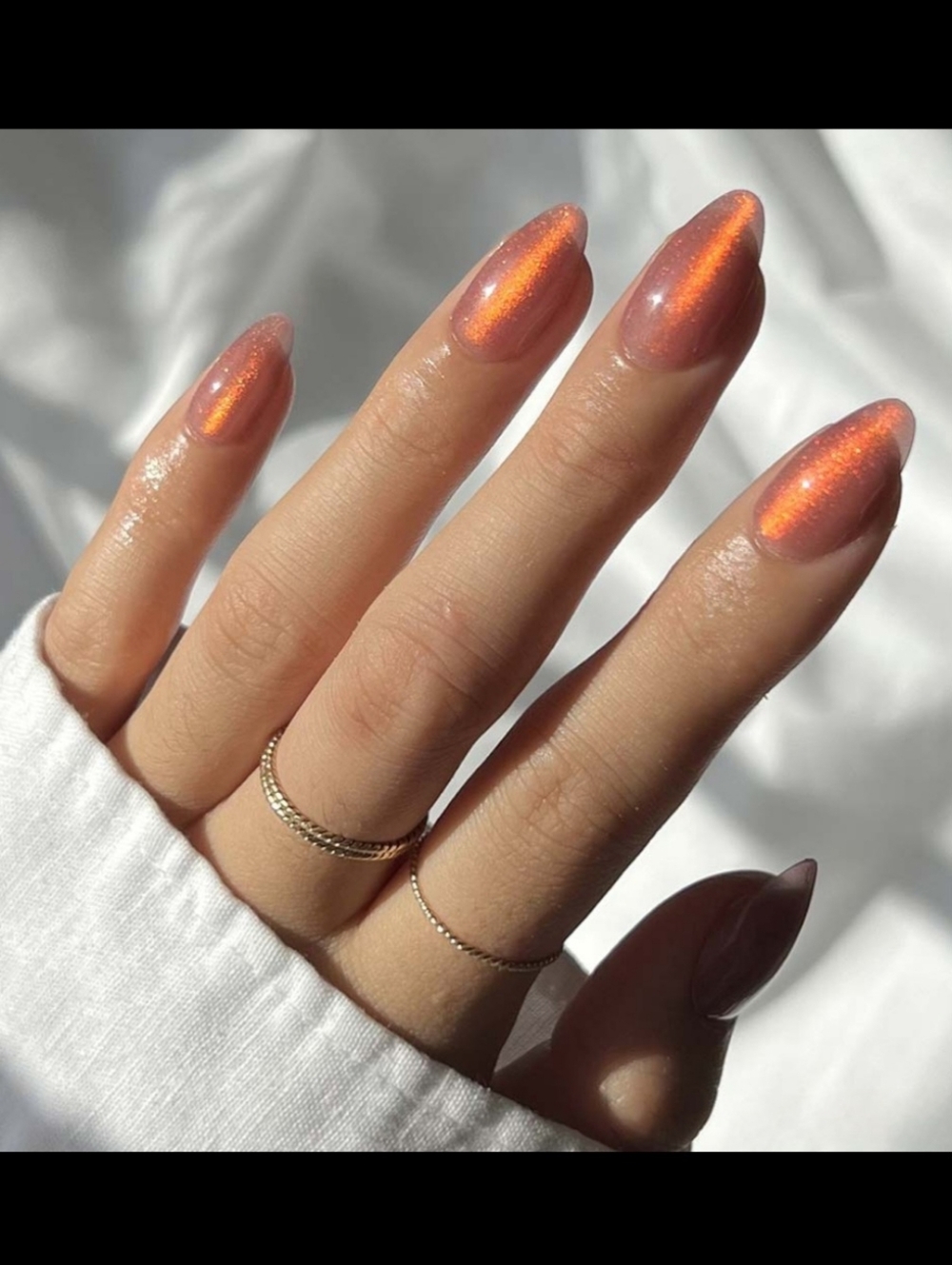 Glamnetic Rosé Short Almond Press-On Nails